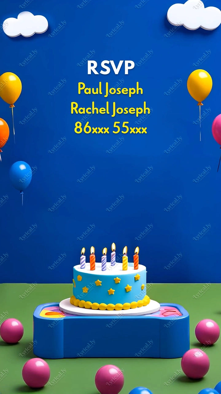 Peppa Pig Birthday Party Invitation Video | IN-0445