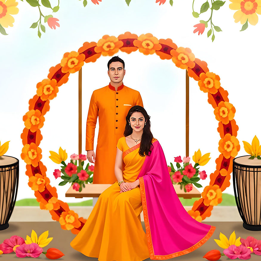 haldi ceremony invitation