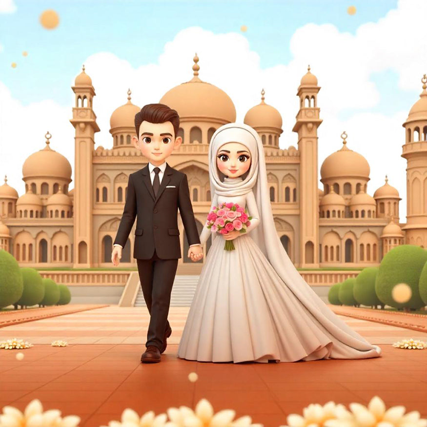 muslim wedding invitation