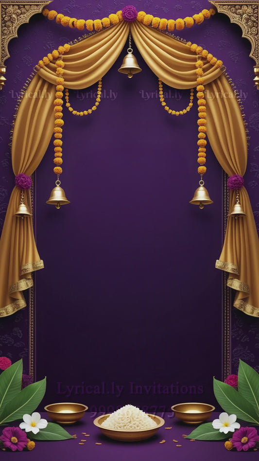 Annaprashan Ceremony Invitation Video | IN-0459