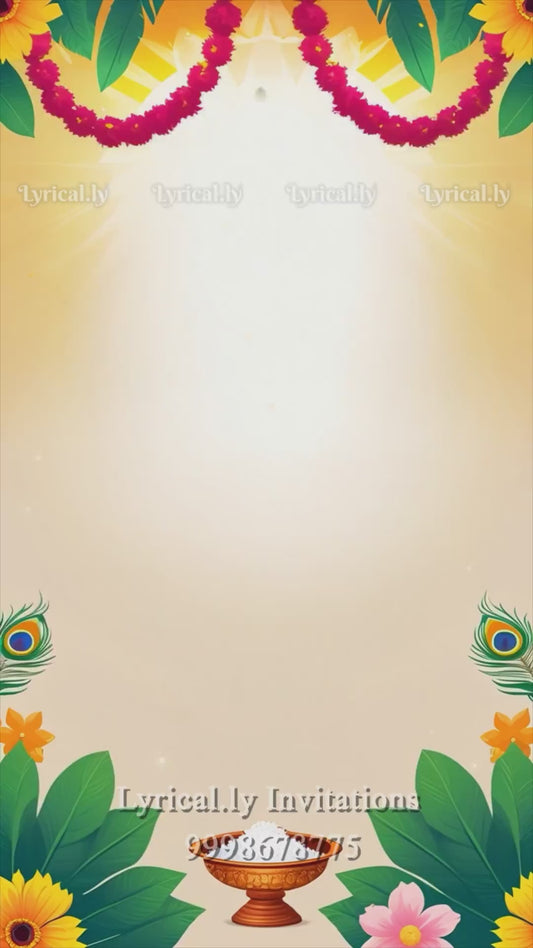 Annaprashan Ceremony Invitation Video | IN-0457