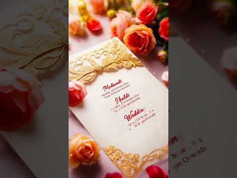 Hindu Wedding Invitation Video | IN-0080