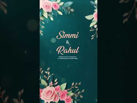 Wedding Invitation Video | IN-0055