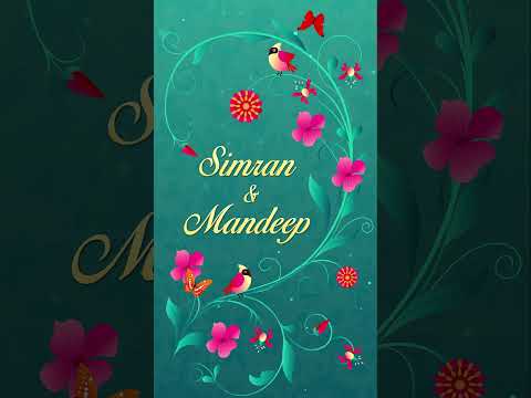 Beautiful Wedding Invitation Video | IN-0068