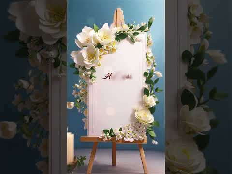 Luxurious 3D Floral Wedding Invitation Video | IN-0063