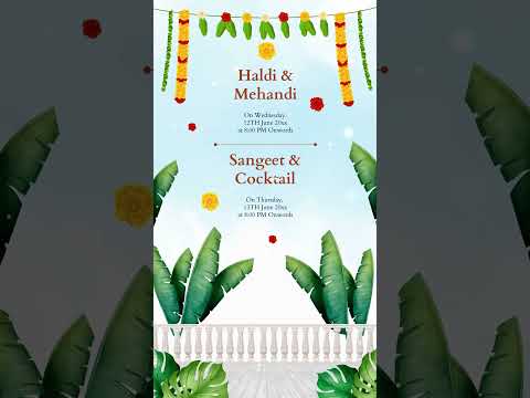 Marathi Wedding Invitation Video | IN-0069