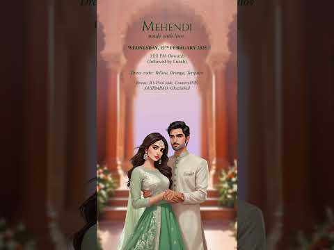 Banaras Wedding Invitation | IN-0001