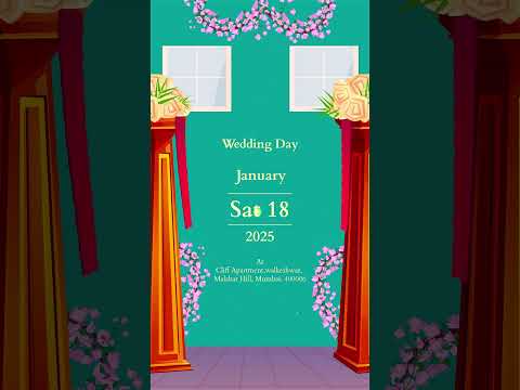 Punjabi Theme Wedding Invitation | IN-0012