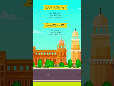 Marathi Wedding Invitation Video | IN-0064