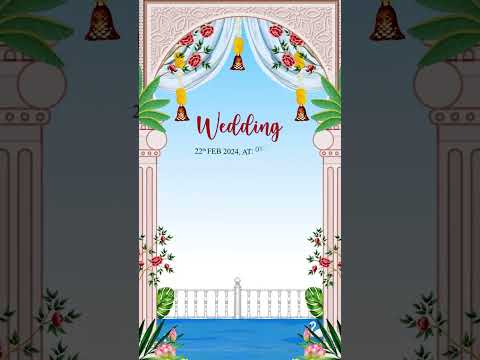 Colorful Indian Wedding Invitation | IN-0034