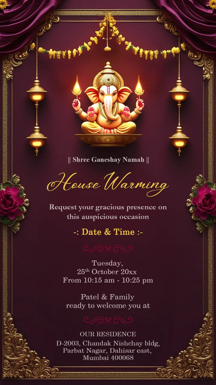 Modern Housewarming Invitation | IN-0311