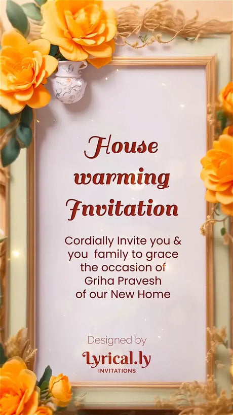 Elegant 3D Housewarming Invitation video | IN-0106