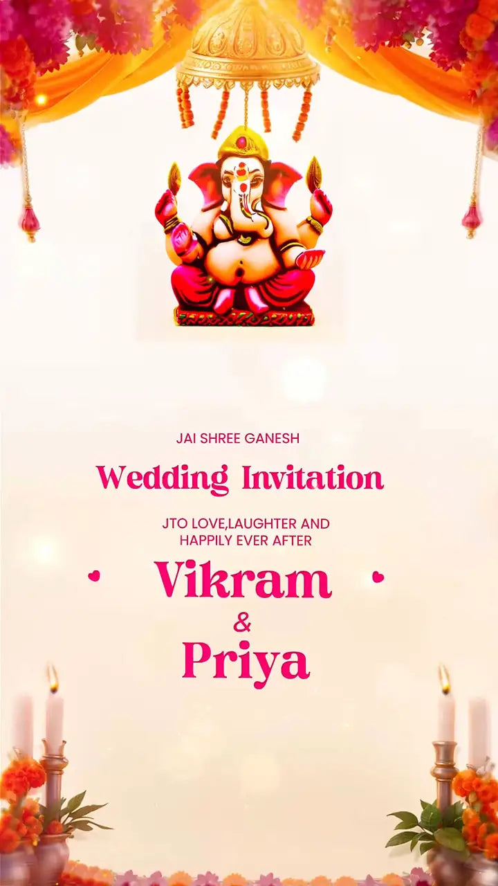 Formal Wedding Invitation | IN-0014