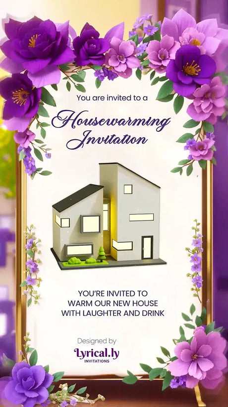 3D Housewarming Festivity Invitation Video | IN-0099