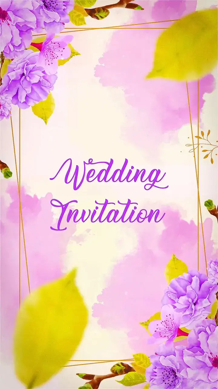 Wedding Invitation Video | IN-0070