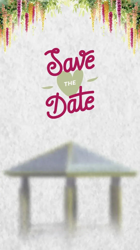 Save The Date invitation Video | IN-0109