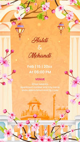 Traditional Animated Wedding Invitation | IN-0038