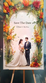 Save The Date Wedding Invitation Video | IN-0056