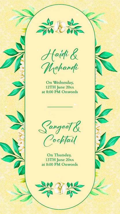 Wedding Invitation Video | IN-0073