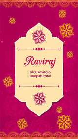 Indian Mandala Wedding Invitation | IN-0009