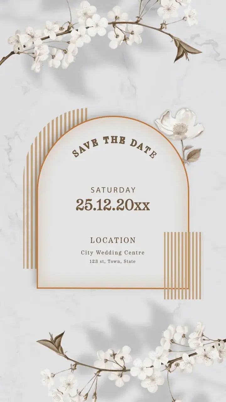 Elegant Engagement Invitation | IN-0045