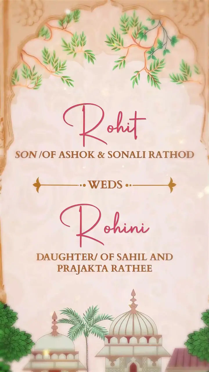 Traditional Wedding Invitation | IN-0004