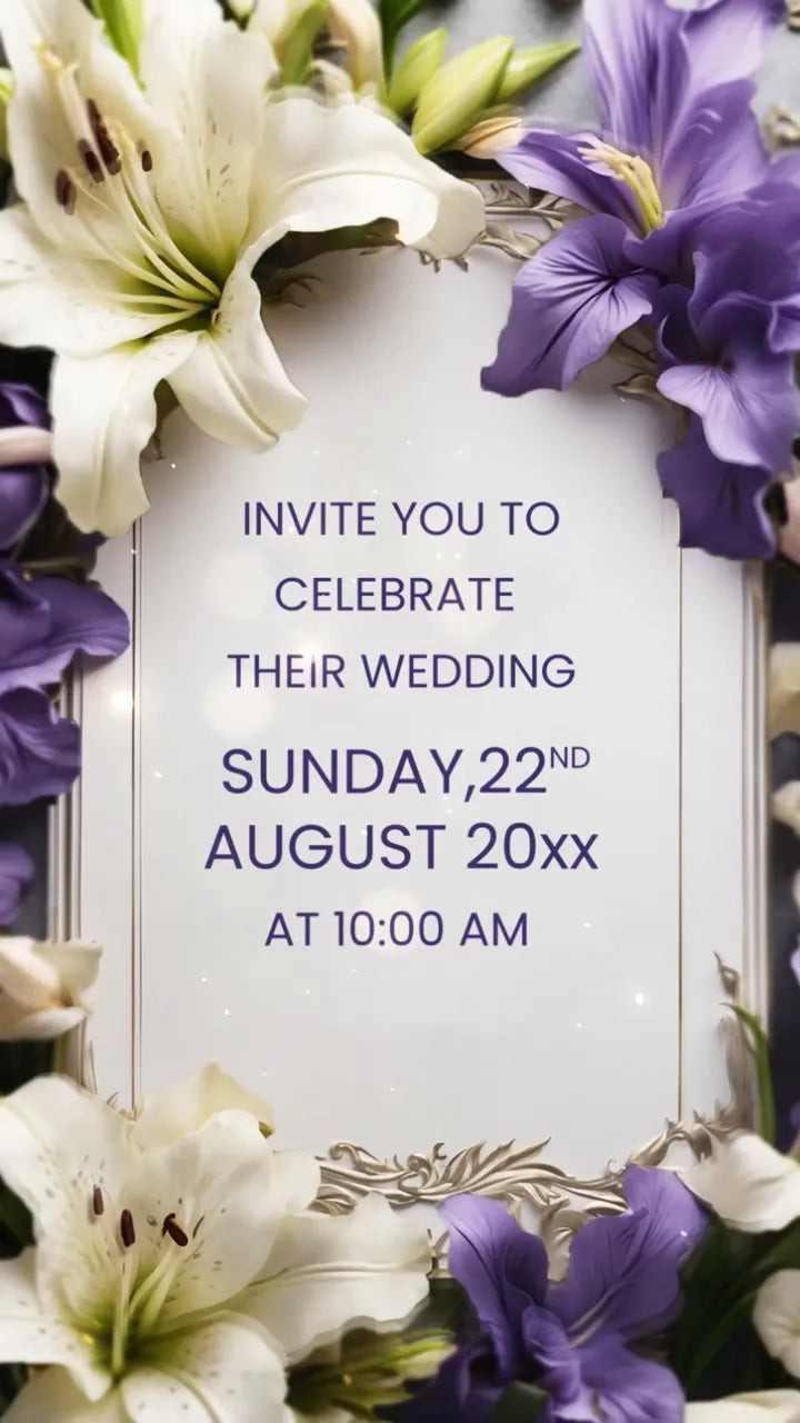 Wedding Invitation Video | IN-0078