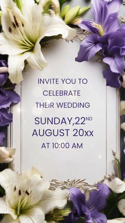 Wedding Invitation Video | IN-0078