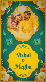 Haldi Ceremony Invitation video | IN-0117