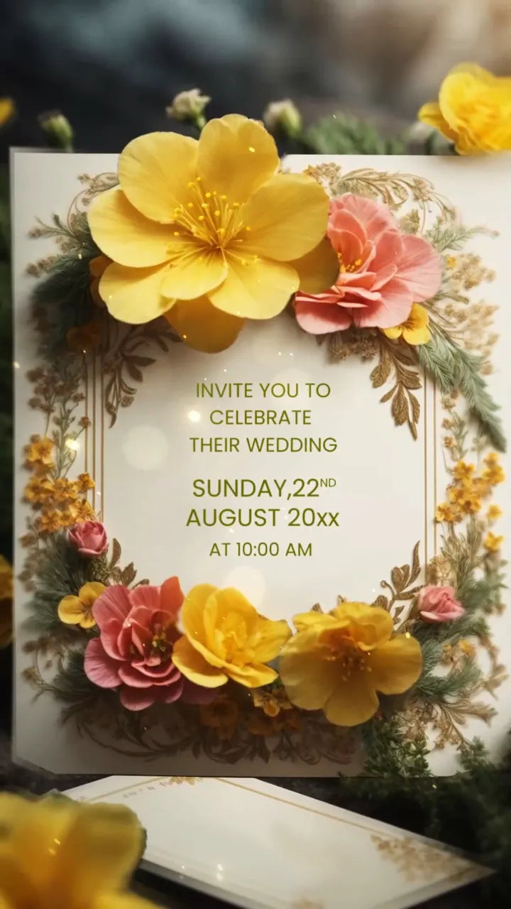 Hindu Wedding Invitation Video | IN-0077