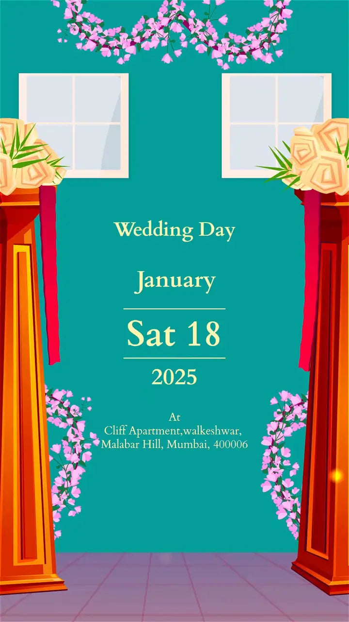 Punjabi Theme Wedding Invitation | IN-0012