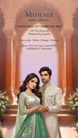 Banaras Wedding Invitation | IN-0001