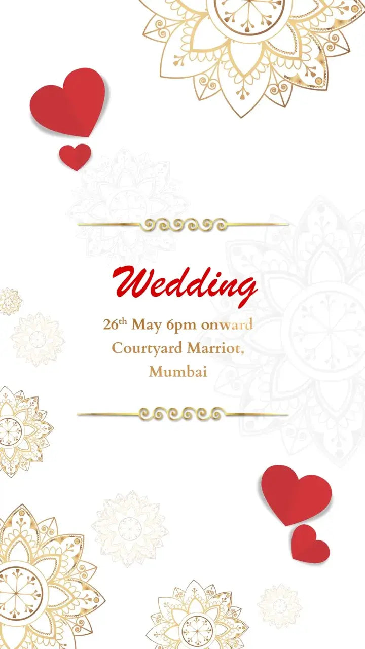 Wedding Invitation Video | IN-0114