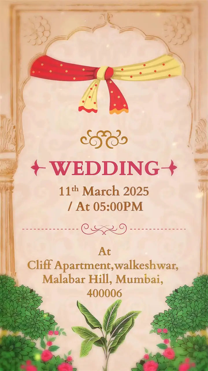 Traditional Wedding Invitation | IN-0004