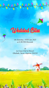 Kite Festival Themed Invitation | IN-0015