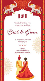 Marriage Invitation Card | IN-0211