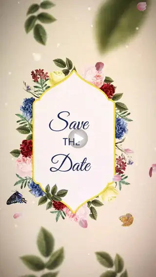 Save The Date Invitation Video | IN-0110