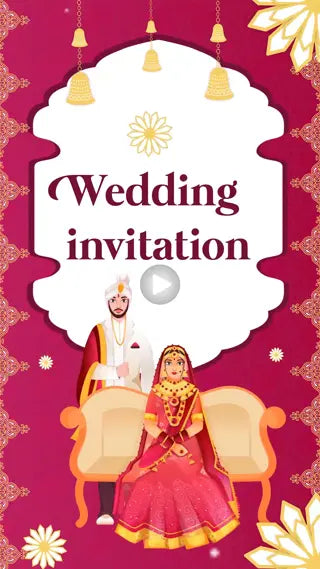 Indian Wedding Invitation video | IN-0081