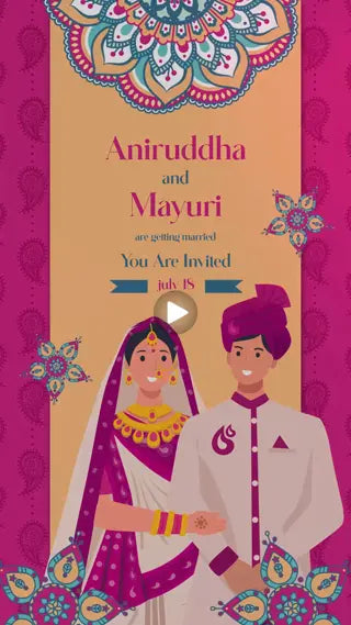 Wedding Invitation Video | IN-0124