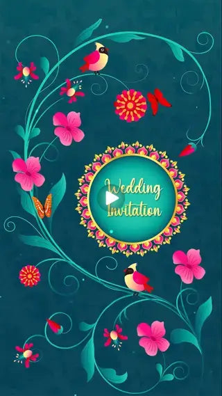 Beautiful Wedding Invitation Video | IN-0068