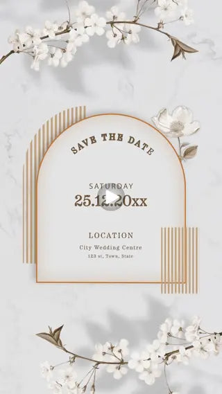 Elegant Engagement Invitation | IN-0045