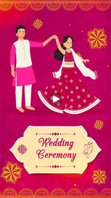 Indian Mandala Wedding Invitation | IN-0009